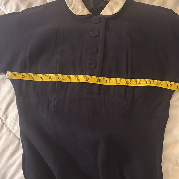 Vintage, classic swing wide skirt dress - Picture 6 of 8